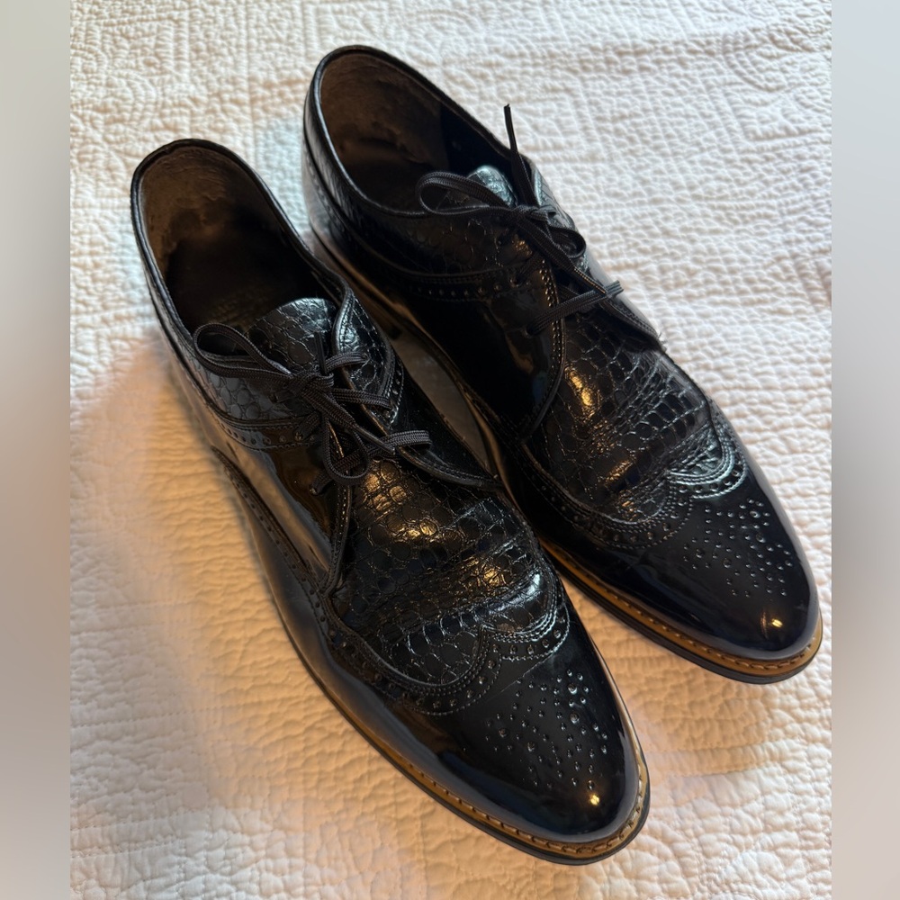 Stacy Adam’s Black Leather Men's Dress Shoes